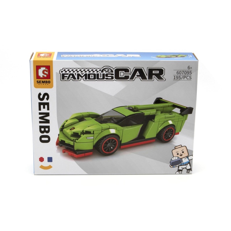 SEMBO - Famous Cars Lamborghini Veneno (15cm) 195pcs