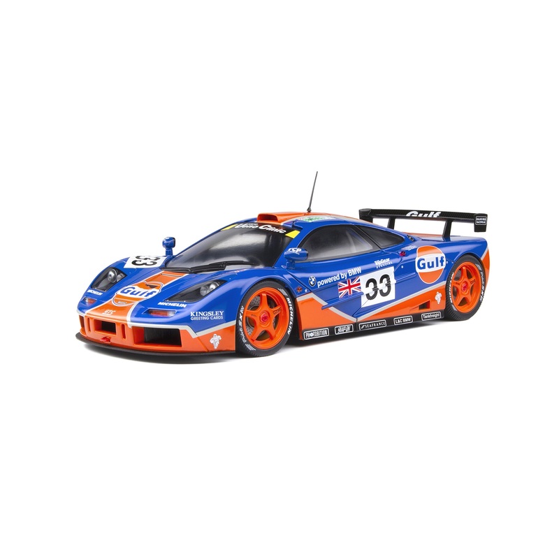 Solido - 1/18 Mclaren F1 Gt-R Short Tail 24h Le Mans 1996
