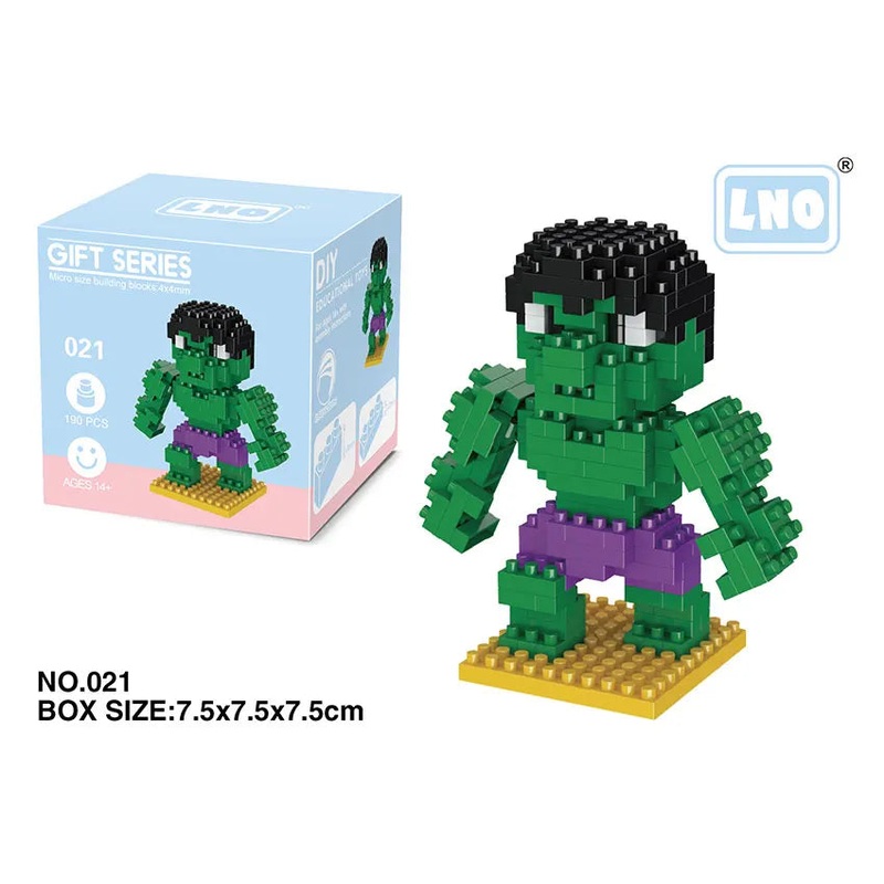 Wisehawk - Hulk Micro Block (190pcs)