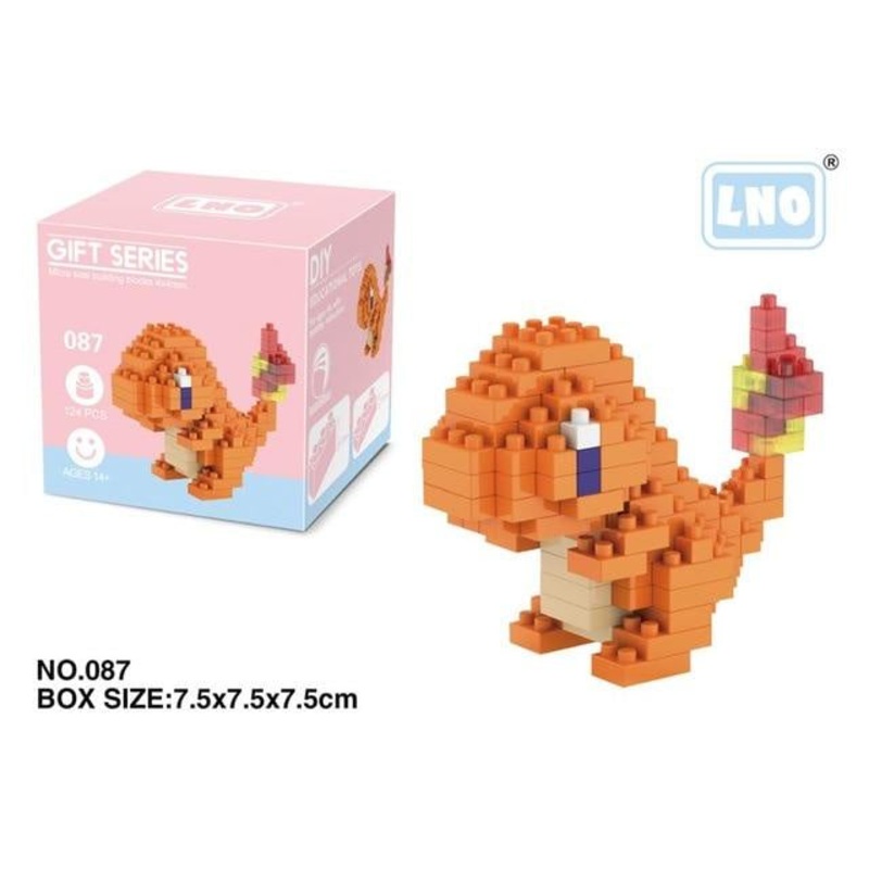 Wisehawk - Pokemon - Charmander Micro Block (124pcs)
