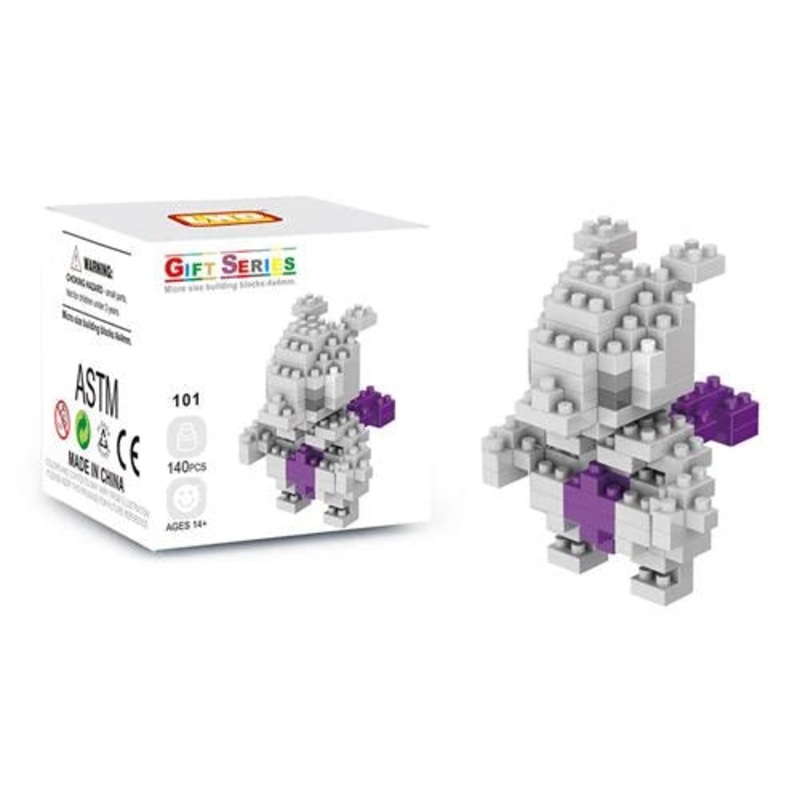 Wisehawk - Pokemon - Mewtwo Micro Block (140pcs)