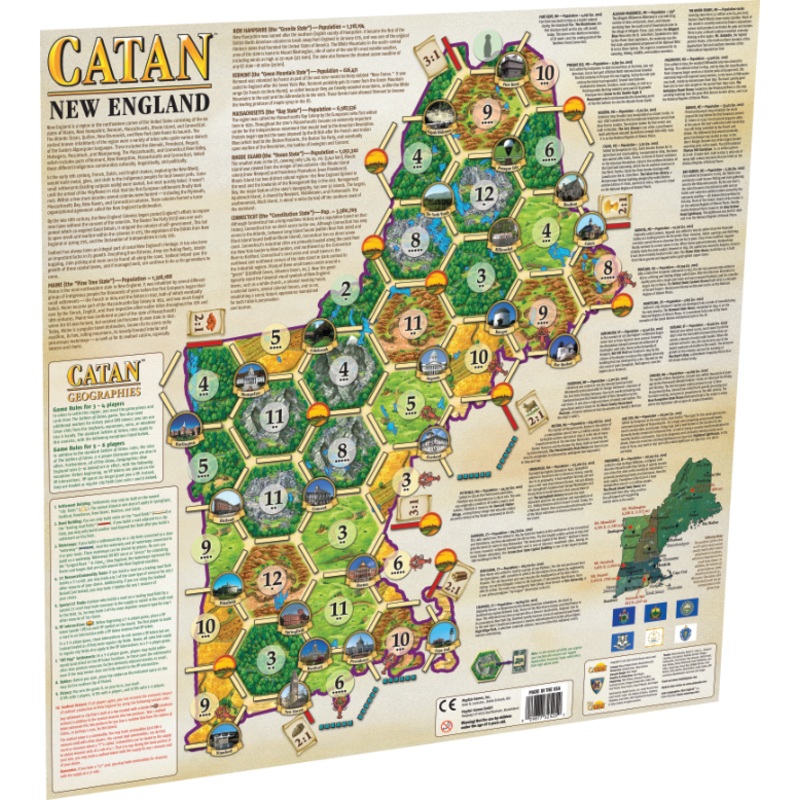 Catan Geographies: New England