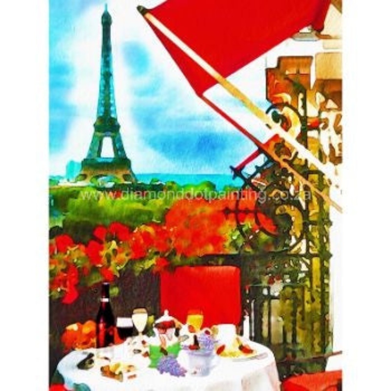 Diamond-Dot - DDP0309 - Paris in Colour (40x30)