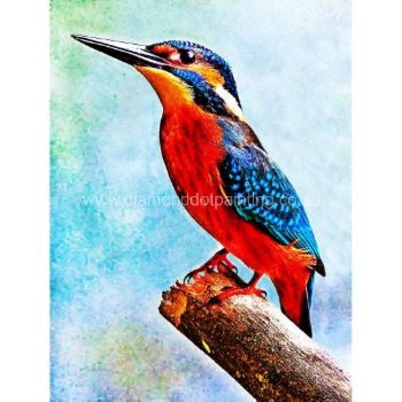 Diamond-Dot - DDP0475 - Kingfisher (40x50) Full