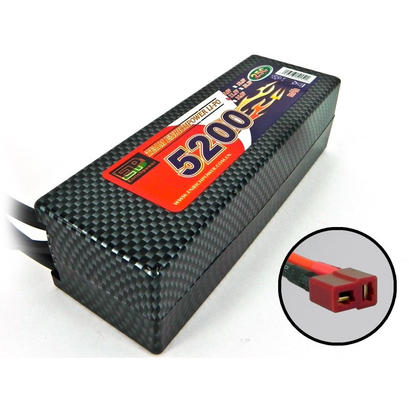 Enrichpower - 11.1V Battery 5200mAH Lipo 35C (Deans)