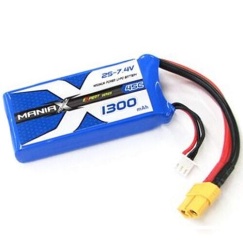Mania X Power - 2S 1300mAh 45c (XT-60)