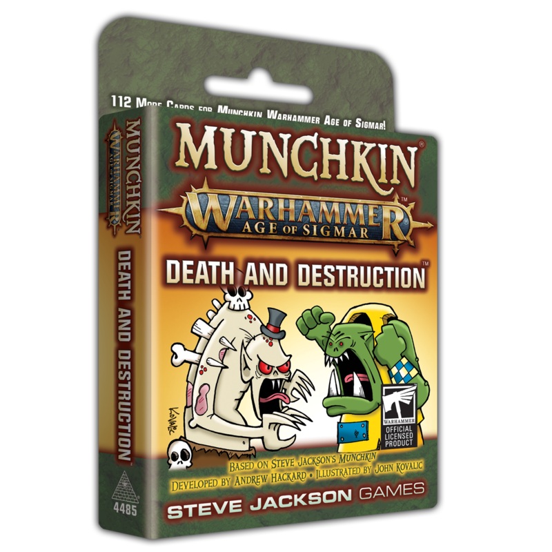 Munchkin Warhammer Age of Sigmar: Death and Destruction Expansion