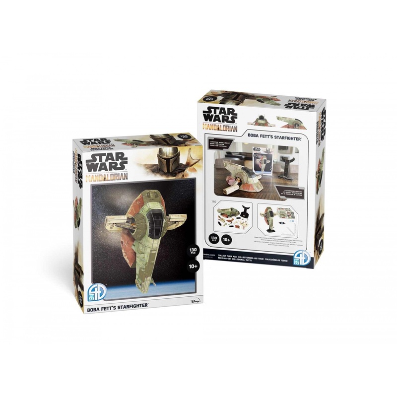 4D - Mandalorian: Boba Fett's Starfighter (130pcs) (3D)