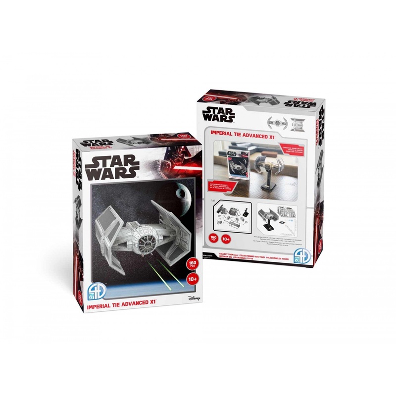 4D - Star Wars TIE Advance x1 Fighter (160pcs) (3D)