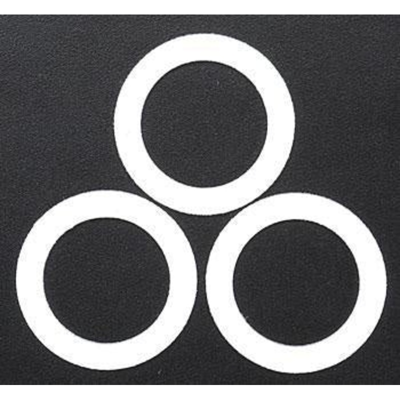 Badger - Gaskets for Jar Adaptor 50-208/308 & 250 (3 pcs.) (50-0241)