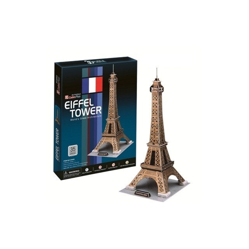Cubic Fun - Eiffel Tower (France) (39pcs) (3D)