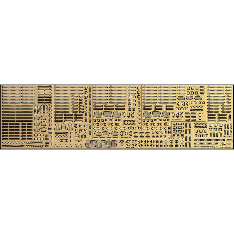 Fujimi Genuine Photo-Etched Parts for JMSDF Destroyer, DD