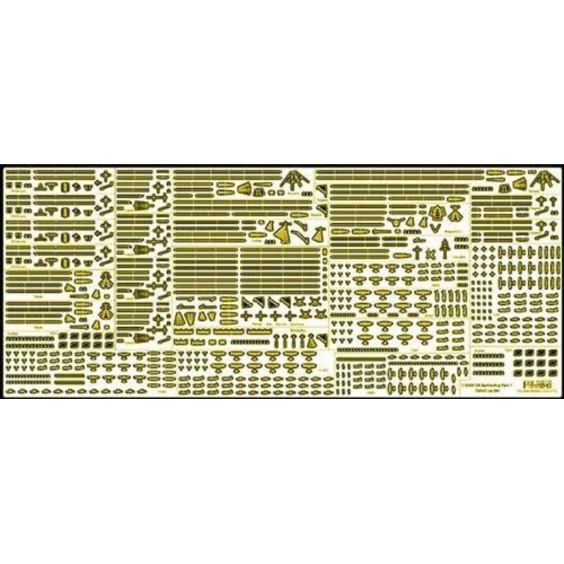 Fujimi Genuine Photo-Etched Parts for New Warship Collection Series 1