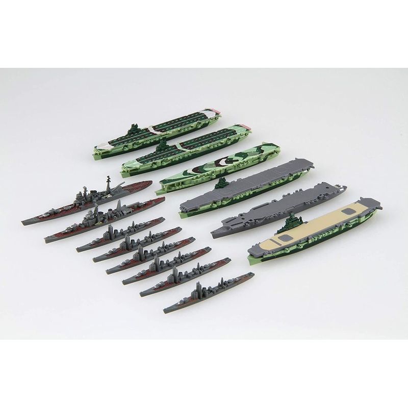 Fujimi Remain War Vessel Set [ Type Unryu/Type Ryuho/Type Hiyo/Aoba ]