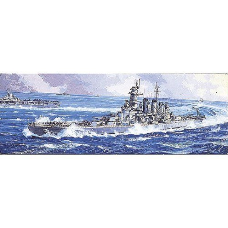 Aoshima 1/700 USS Battleship North Carolina