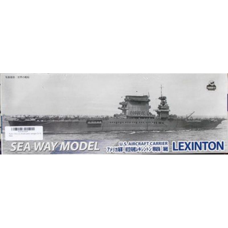 Fujimi 1/700 US Navy Aircraft Carrier Lexington Sea Way Model