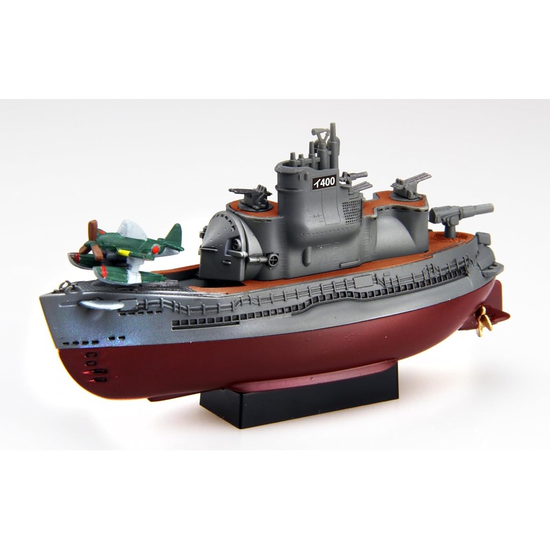 Fujimi 423104 Chibi Maru Kantai Series No.17 Chibi Maru Kantai I400 Type Submarine, Set of 2 TK-17