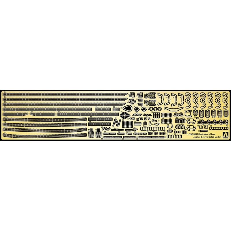 Aoshima Detail Up Parts Set for HMS Destroyer