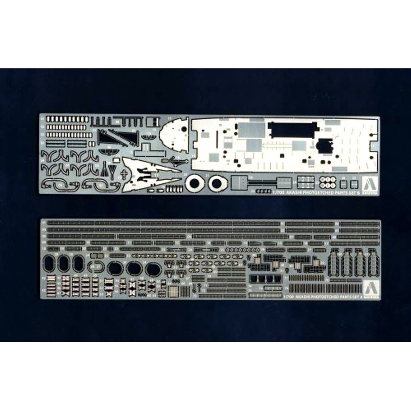 Aoshima Photo-Etched Parts Set for Repair Ship Akashi