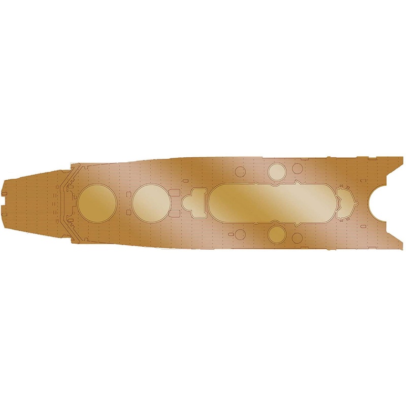 Fujimi Genuine Wood Deck Seal for IJN Battle Ship Musashi (Renovated Be