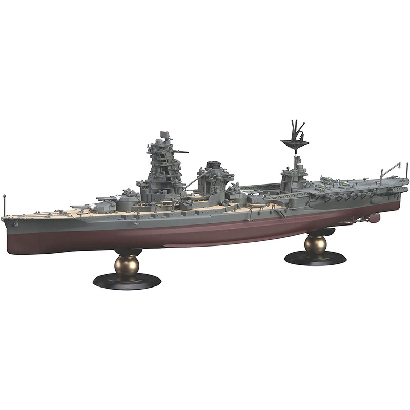 Fujimi IJN Aircraft Battleship Hyuga Full Hull Model