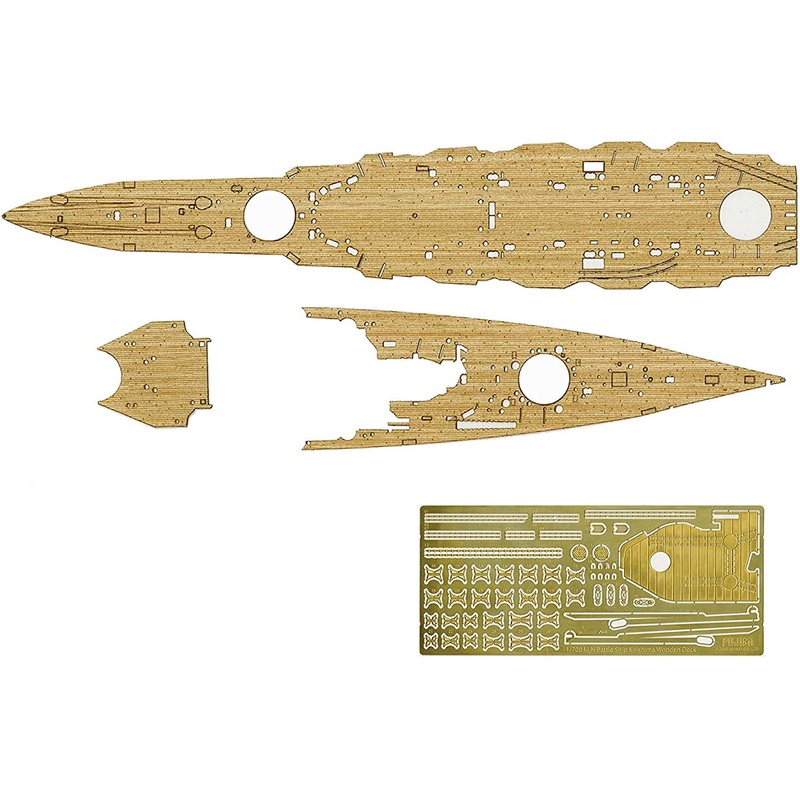 Fujimi Wood Deck Seal for IJN Battleship Kirishima (w/Ship Name Plate)