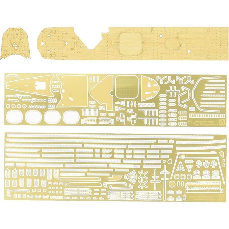 Aoshima Photo-Etched Parts Set for Submarine Tender Taigei