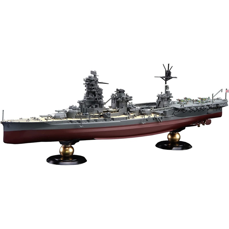 Fujimi IJN Aircraft Battleship Ise Full Hull Model Special Version w/Ph