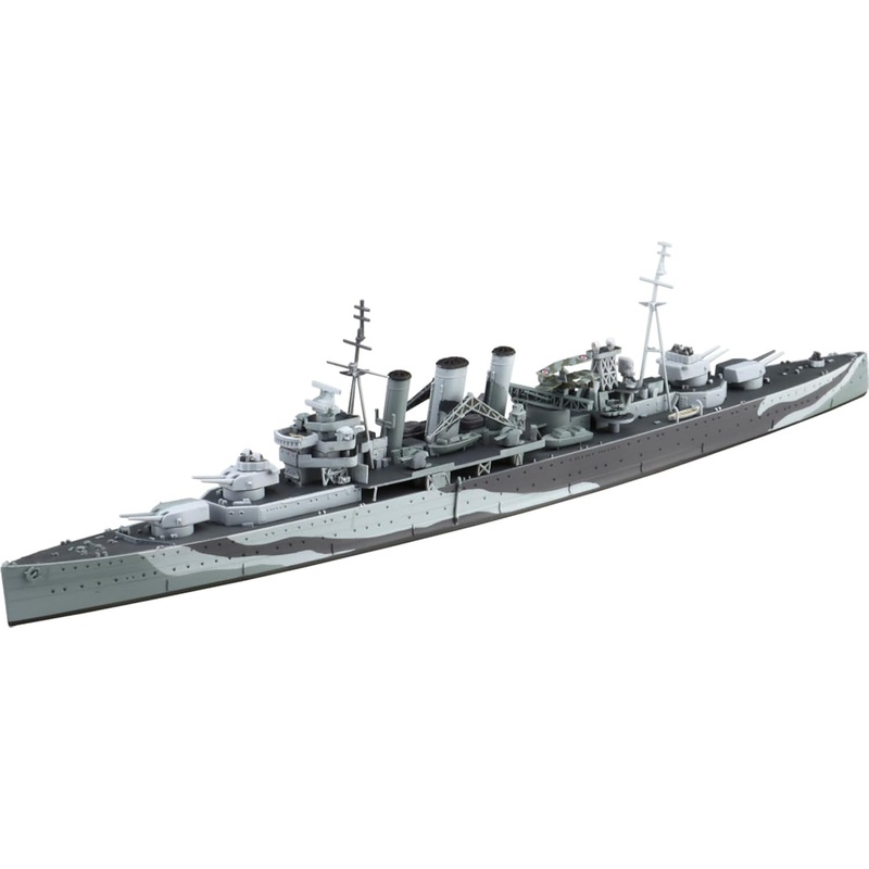 Aoshima 067390 1/700 Bunka Kyozai Water Line Series No.811 British Heavy Cruiser Kent