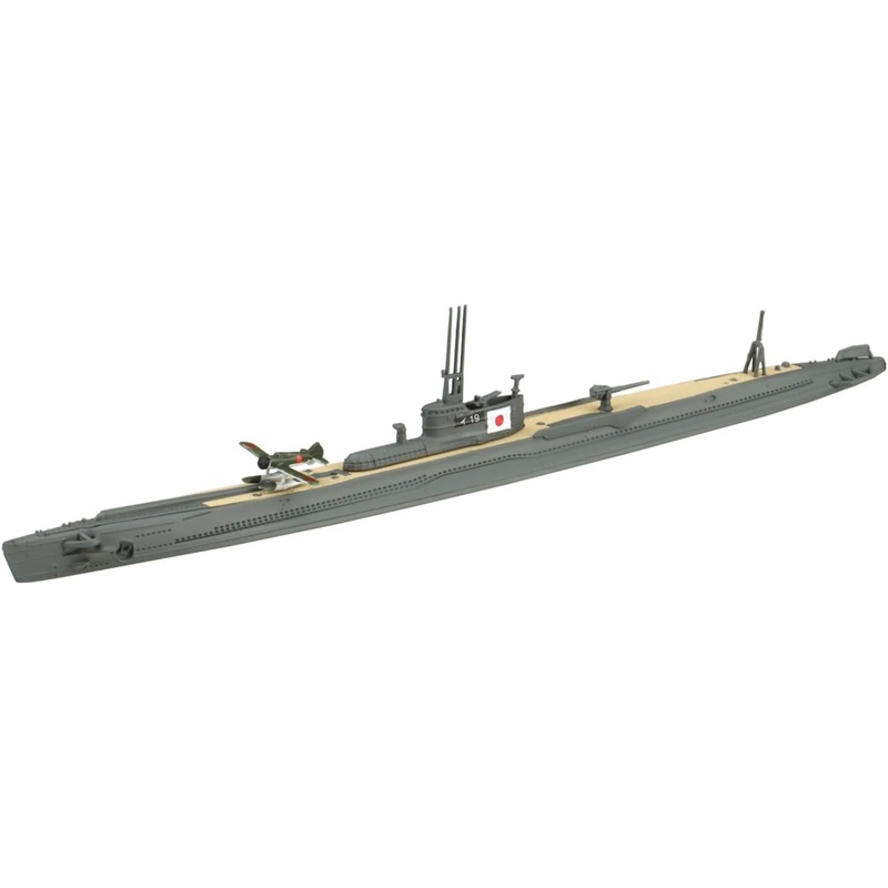 Aoshima Bunka Kyozai 1/700 Water Line Series No.459 Japanese Navy Submarine I-19