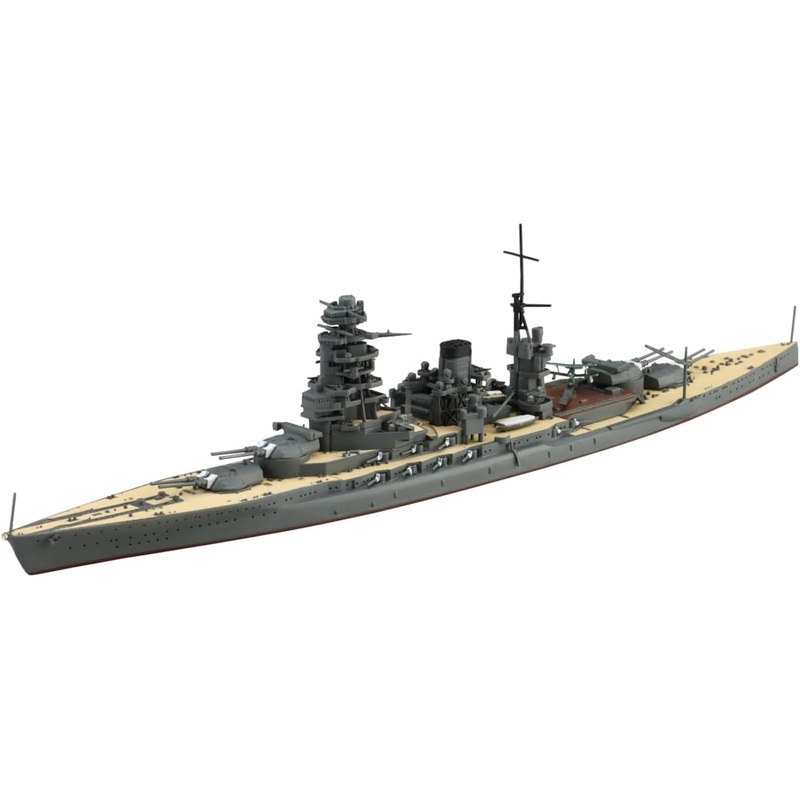 Aoshima WL116 1/700 Water Line Series No.116 Japanese Navy Battleship Mutsu
