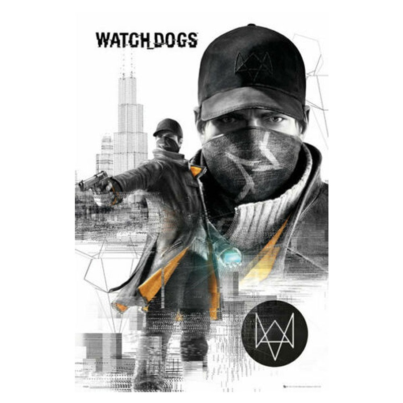 Affiche de la ville de Watch Dogs