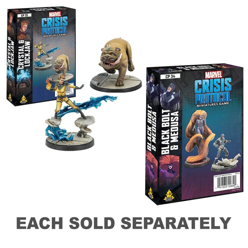 Jeu de miniatures de protocole de crise de Marvel