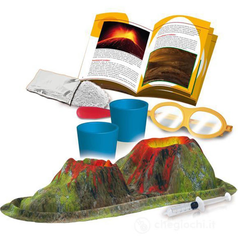 Les importations de zestes dcouvrent un kit scientifique du volcan